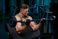 Preacher curls. (Image via Freepik)